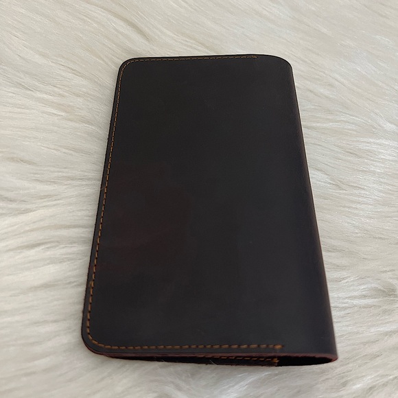 DAFT & CO LEATHER WALLET WITH PEN - Picture 3 of 10